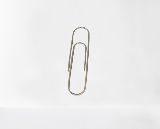 Clip separador de libros.